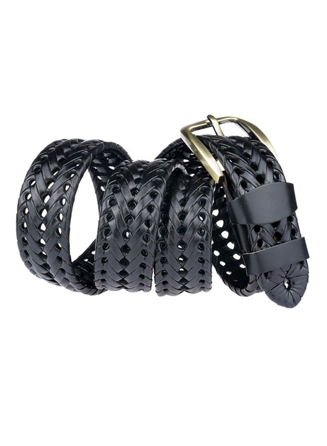 Generic Braided Woven Belt Black  - Image 4