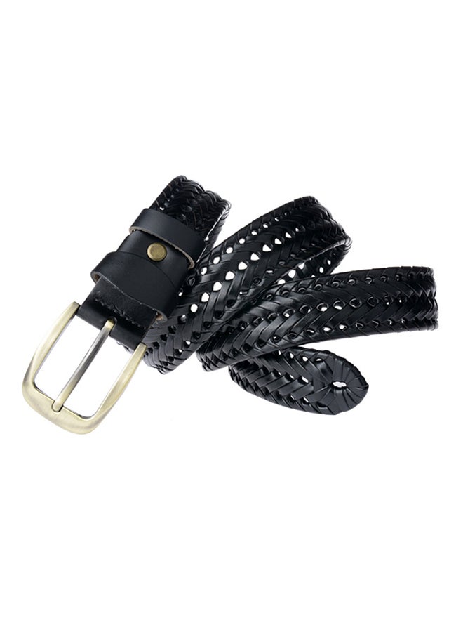 Generic Braided Woven Belt Black  - Image 5