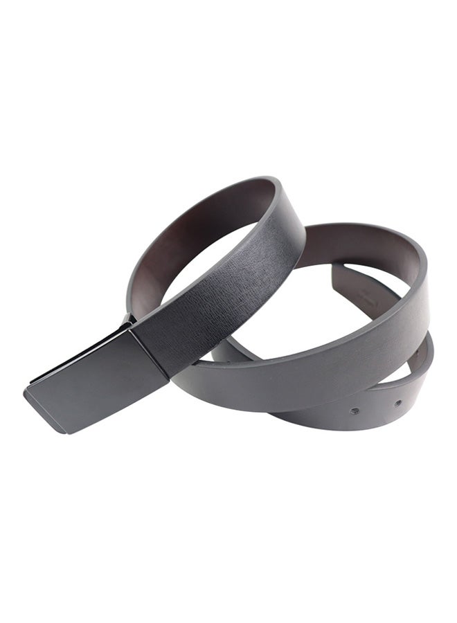 Business Leather Belt Black  - Image 2