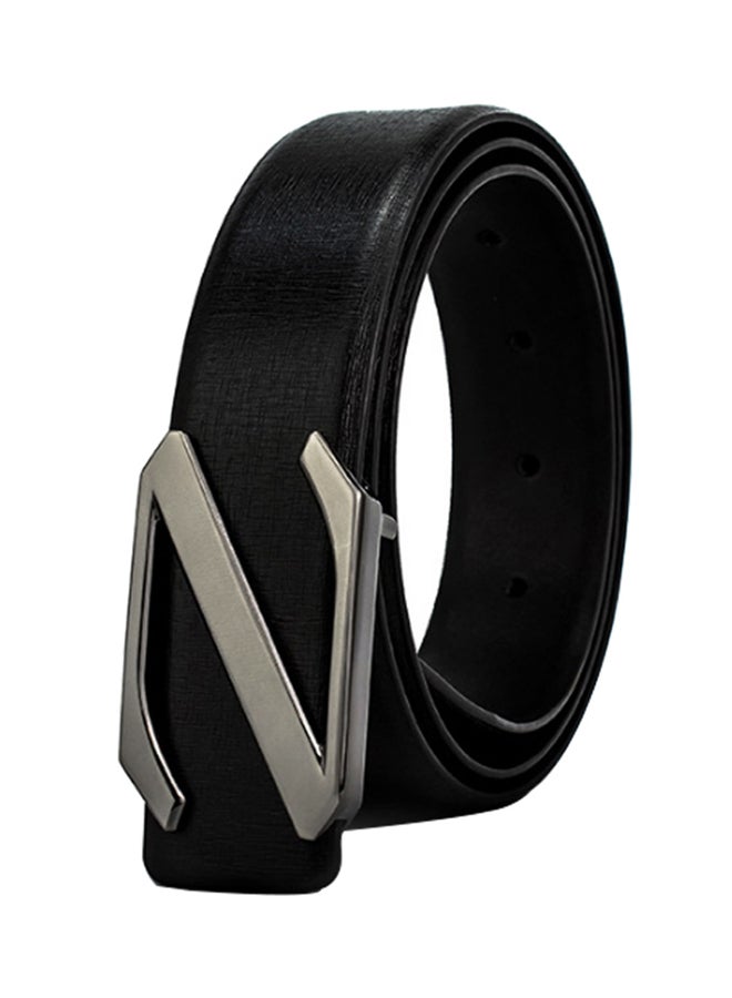 Genuine Leather Belt Black  - Image 1