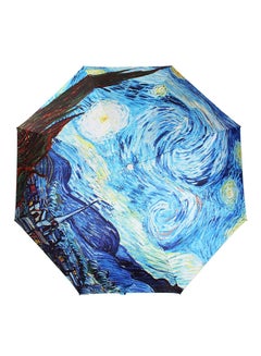 QiaoKai Graphic Printed Umbrella Multicolour  - Image 3