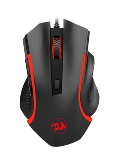 REDRAGON Nothosaur Gaming Mouse Black/Red  - Image 1