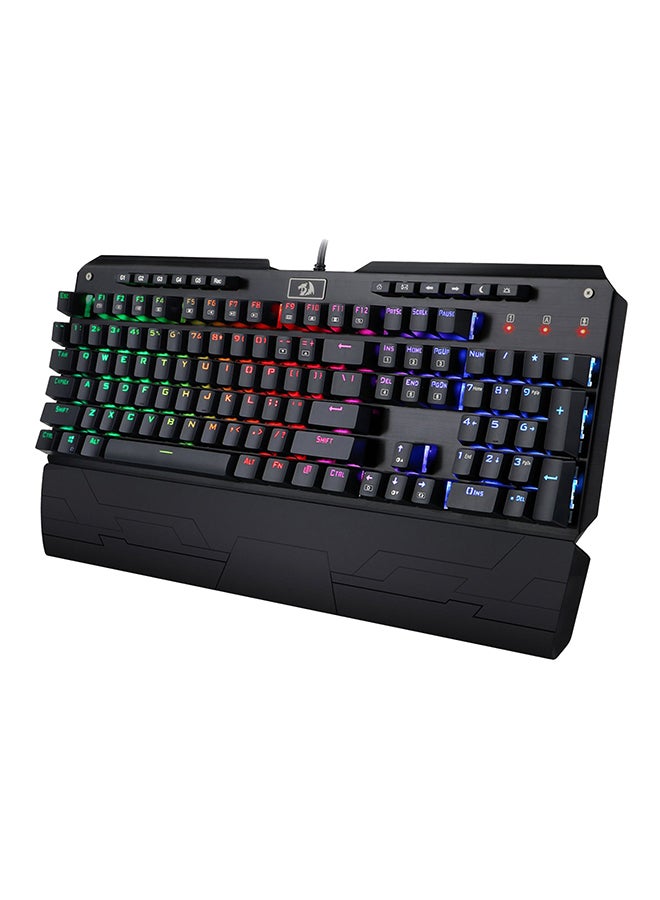 K555 INDRAH RGB Mechanical Gaming Keyboard - Blue Switches - Black
