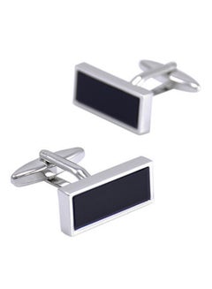 White Gold Classic Simple Shirt French Cufflinks