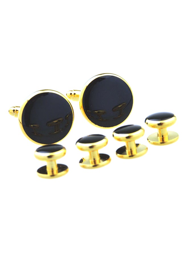 Generic - Luxurious Tuxedo Shirts Cufflinks And Dress Shirt Studs Set - Image 1