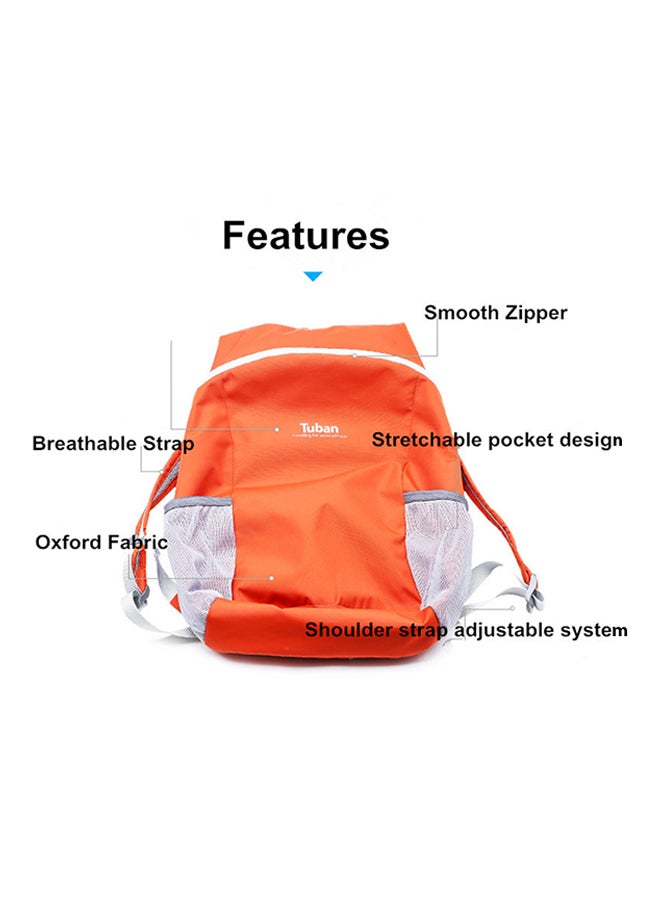 Tuban Folding Backpack 18L Orange  - Image 4