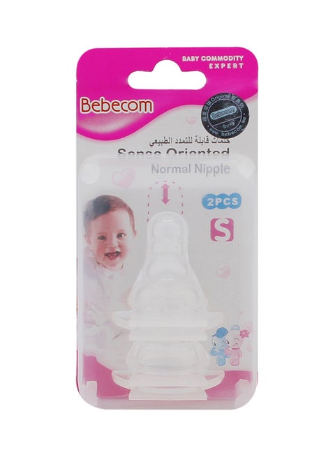 2 Pieces Standard Caliber Sense Oriented Nipple