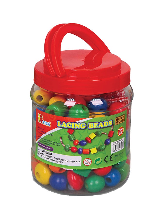 Viga 30-Piece Lacing Bead Playset - Image 2