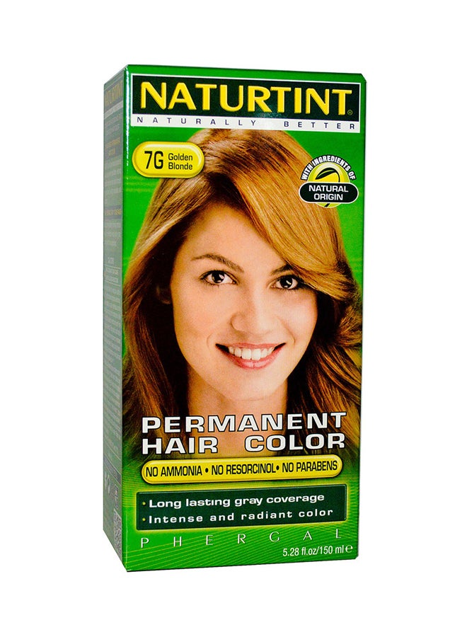 ناتشورتينت كريم تلوين للشعر دائم 7G ترابي ذهبي 150ملليلتر