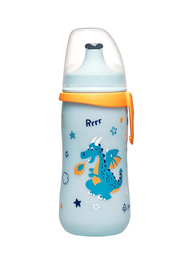 nip Dragon Push-Pull Lid Sipper Bottle 330ml  - Image 1
