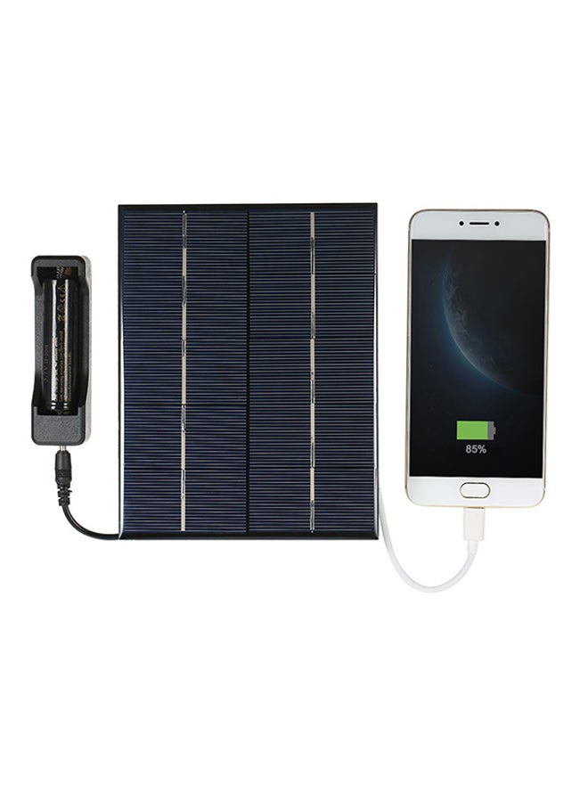docooler Polycrystalline Silicon Solar Panel Charger Black  - Image 2