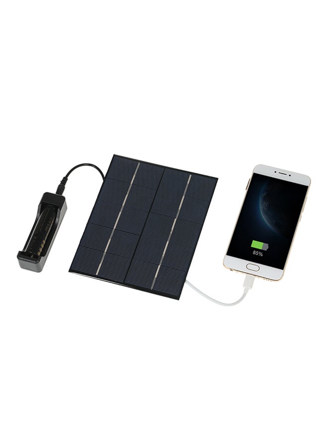 docooler Polycrystalline Silicon Solar Panel Charger Black  - Image 4