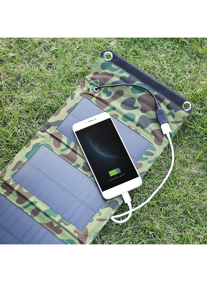 docooler Outdoor Foldable Monocrystalline Silicon Solar Panel Charger Camouflage - Image 4