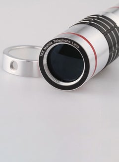 docooler Universal 18x Zoom Phone Telephoto Camera Lens with Mini Tripod Silver/Black  - Image 3