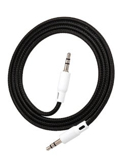 docooler Jack Auxiliary Male To Male Aux Cable Black  - Image 1