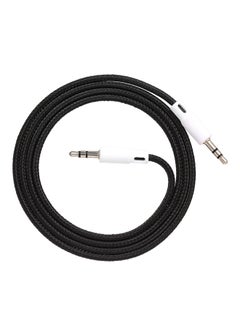 docooler Jack Auxiliary Male To Male Aux Cable Black  - Image 2