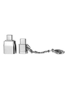 docooler Type-C To USB Data Sync Adapter Kit Silver  - Image 1