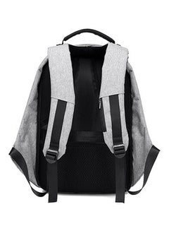 docooler Multifunction Backpack Casual Daypack With USB Connection Grey/Black  - Image 2
