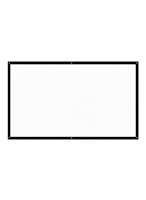 84-Inch HD Portable Projector Screen H84 16:9 White