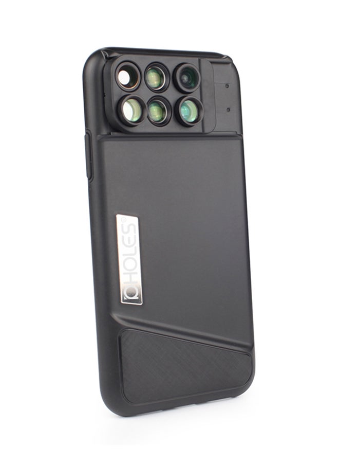 PHOLES - Lens Case Cover For Apple iPhone X Black - Image 1