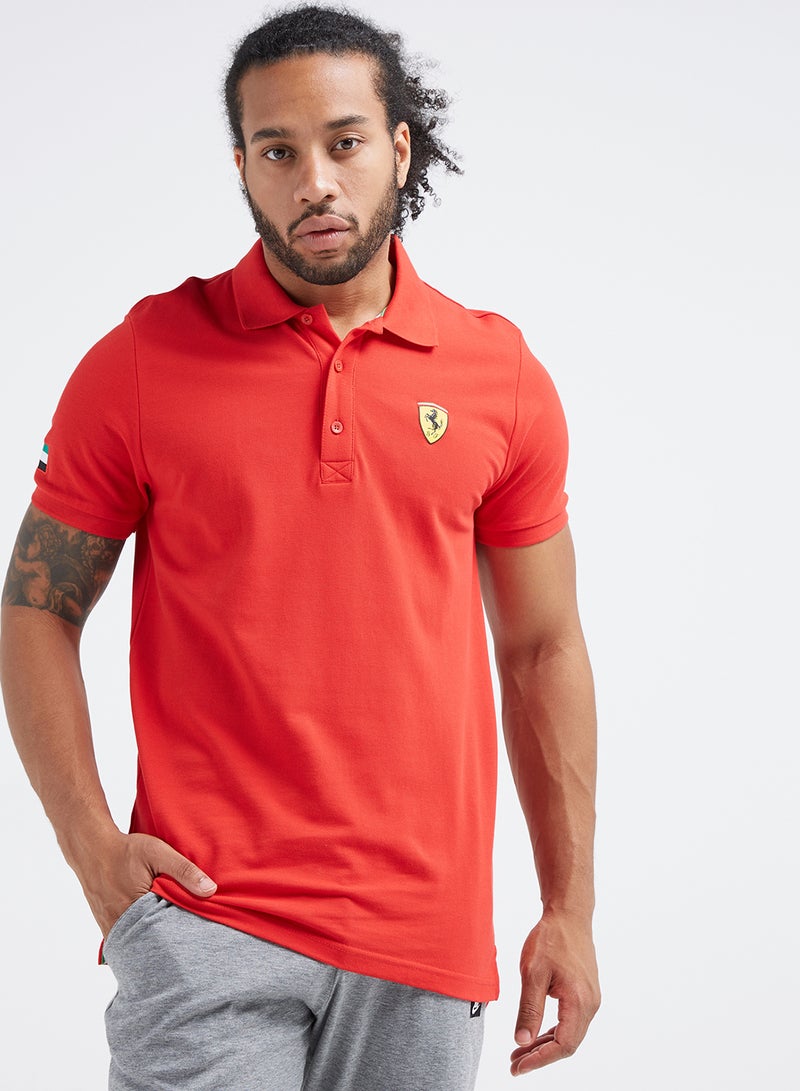 فيراري تيشيرت بولو بإصدار محدود أحمر - Image 5