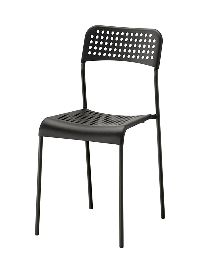 ماركة غير محددة كرسي طاولة الطعام أسود 77 cm 