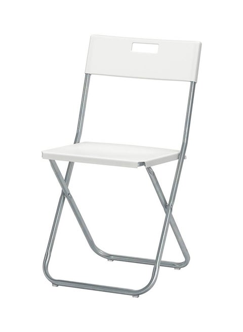 Folding Chair White 41X45X27CM