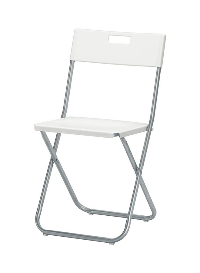 Generic Folding Chair White 41X45X27CM 