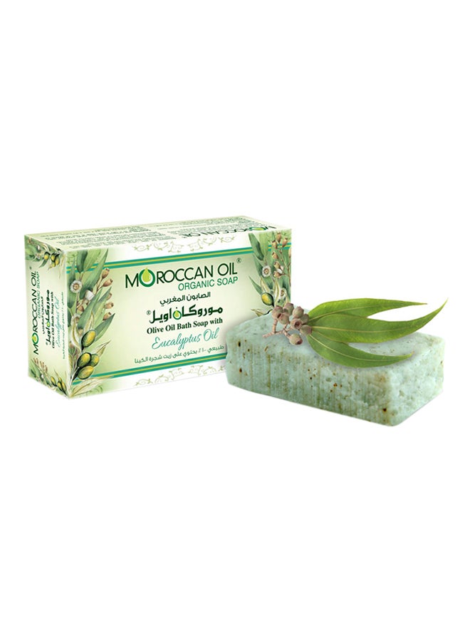 MOROCCANOIL - Organic Bath Soap With Eucalyptus Oil 100grams - Image 1