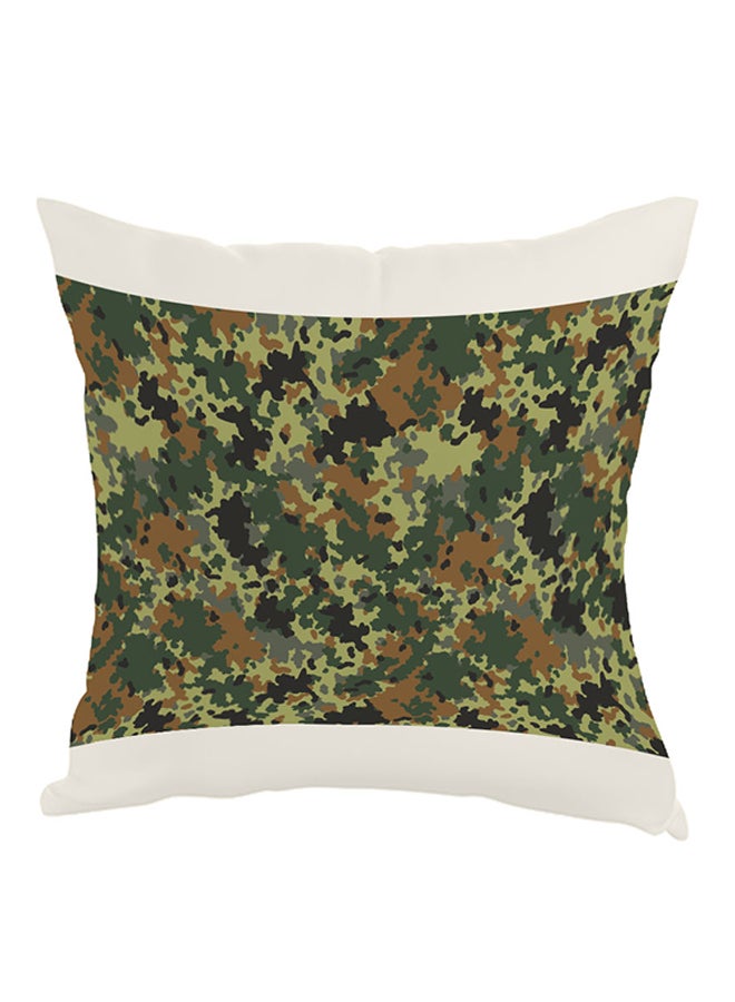 Decalac Camouflage Printed Pillow Green/Black/White 40x40cm