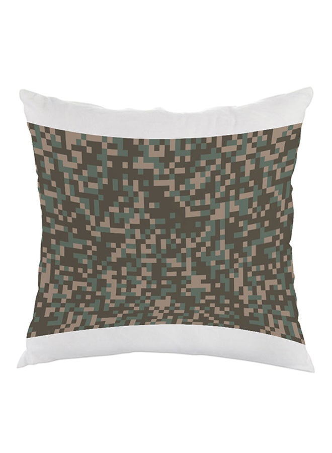 Decalac Graphic Printed Printed Pillow Velvet Multicolour 40x40cm