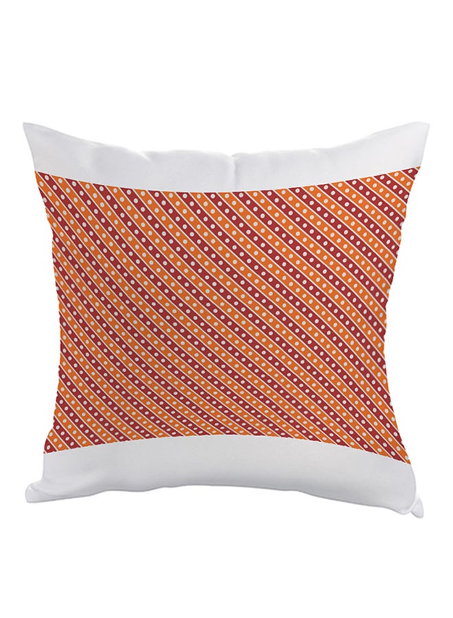 Decalac Printed Aerohevan Pillow Red/White/Orange 40x40cm