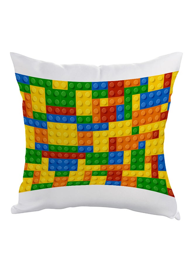 Decalac Printed Aerohaven Pillow Yellow/Green/Red 40x40cm