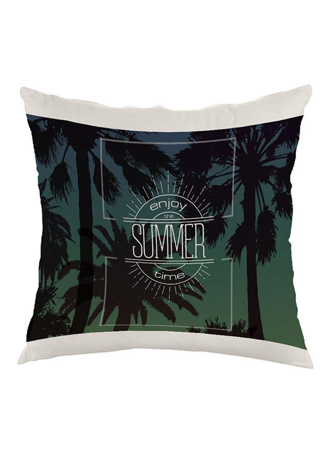 ديكالاك وسادة مطبوع عليها إنجوي ذا سمر تايم أبيض/ أخضر/ أسود 40 x 40سم