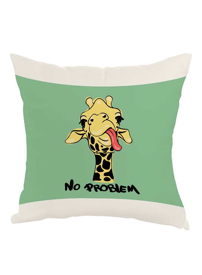 ديكالاك وسادة مطبوع عليها جيراف - نو بروبلم متعدد الألوان 40 x 40سم