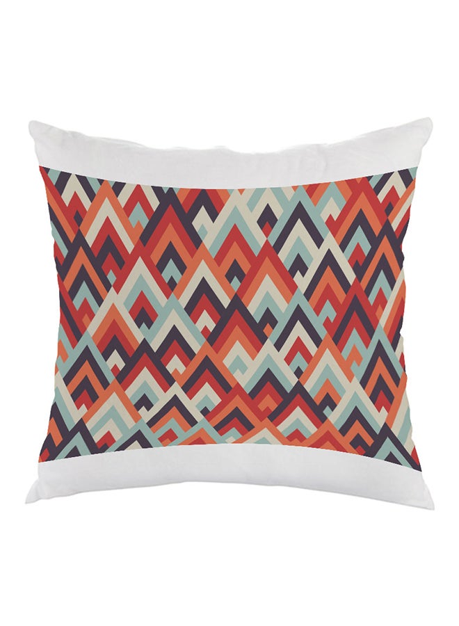 ديكالاك وسادة مطبوع عليها رسومات تراثية الأبيض/ البرتقالي/ الأسود 40 x 40سم