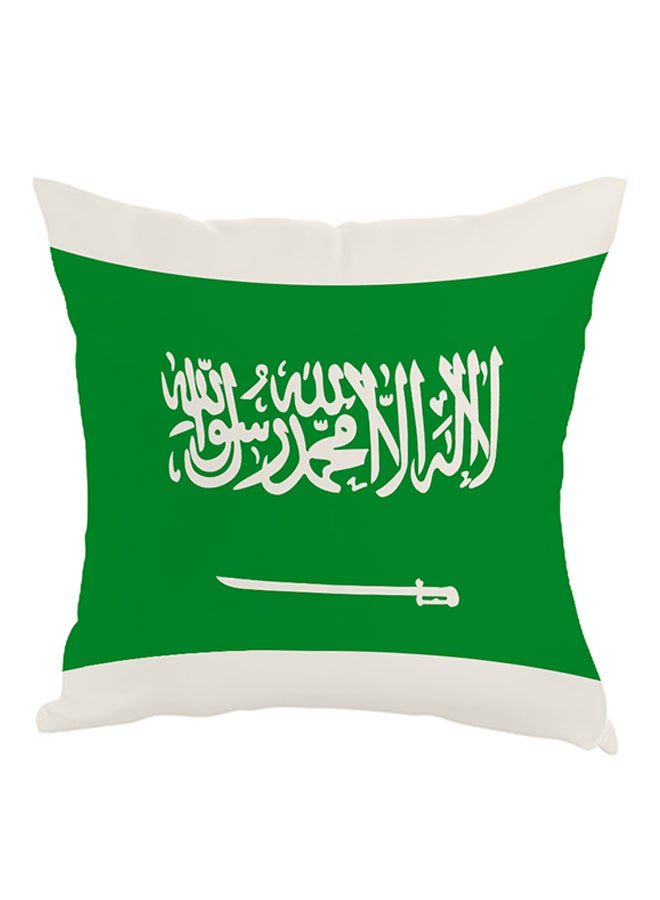 ديكالاك وسادة مطبوعة - المملكة العربية السعودية أخضر/أبيض 40 x 40Ø³Ù†ØªÙŠÙ…ØªØ±