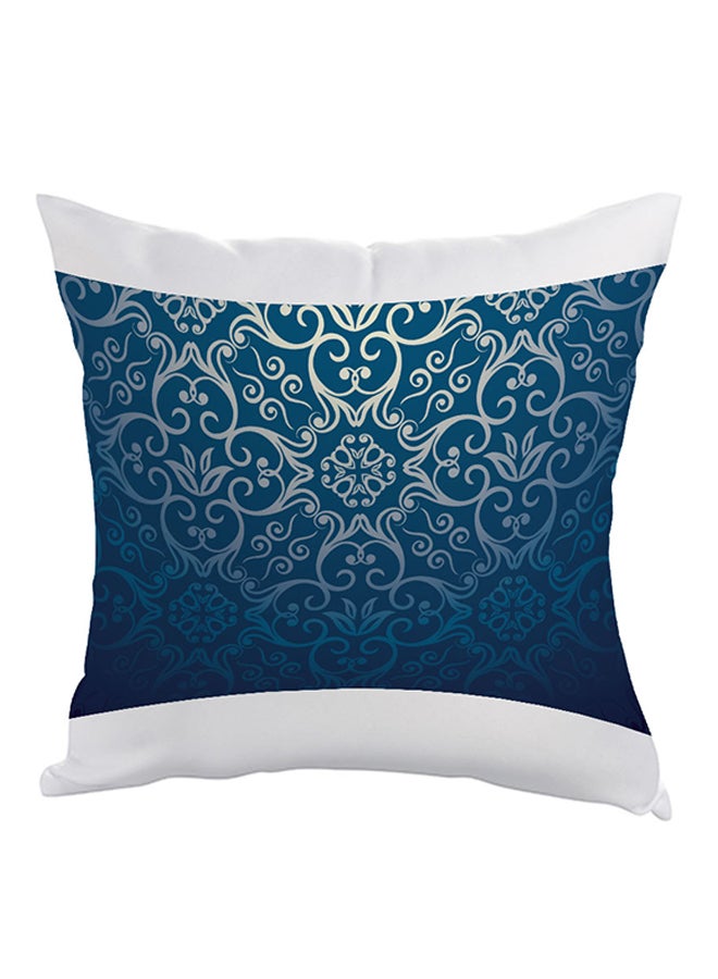 Decalac Lay-Figure Printed Pillow Blue/White 40x40cm