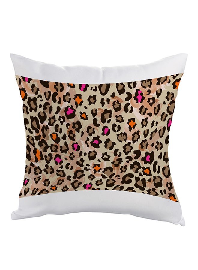 ديكالاك وسادة بطبعة جلد النمر متعدد الألوان 40x40سم