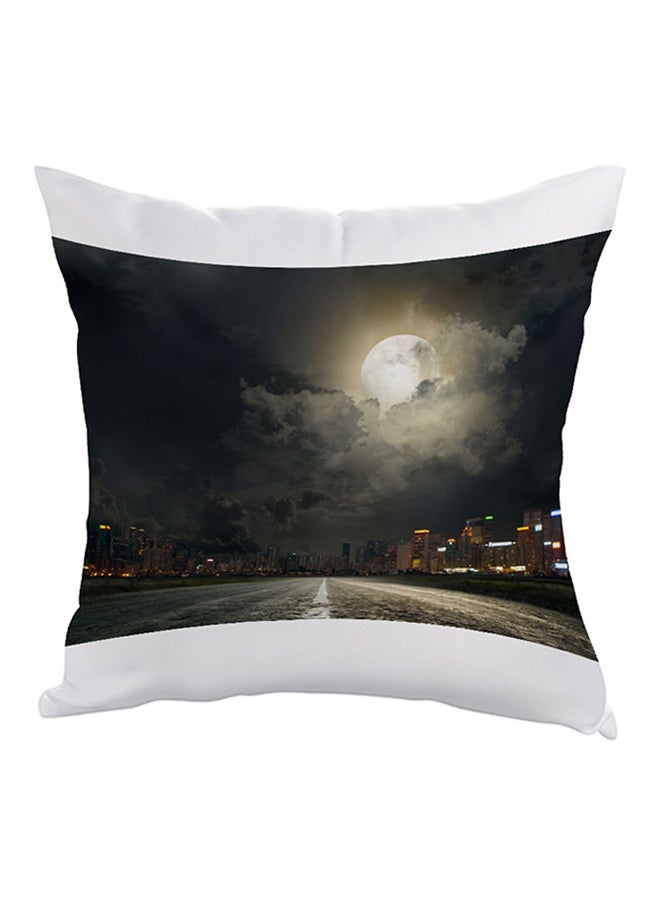 Decalac Moon Light Printed Pillow Black/White/Grey 40x40cm
