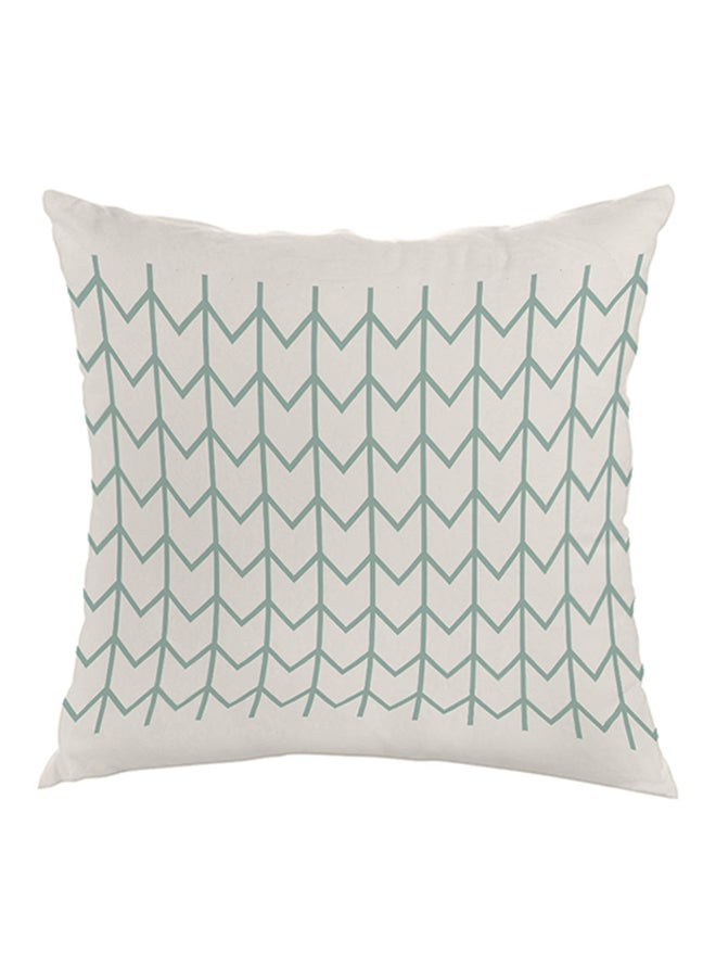 Decalac Motifs Printed Pillow Grey/White 40x40cm