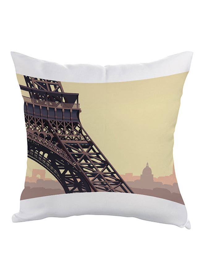 Painting Paris Printed Pillow Multicolour 40 x 40cm