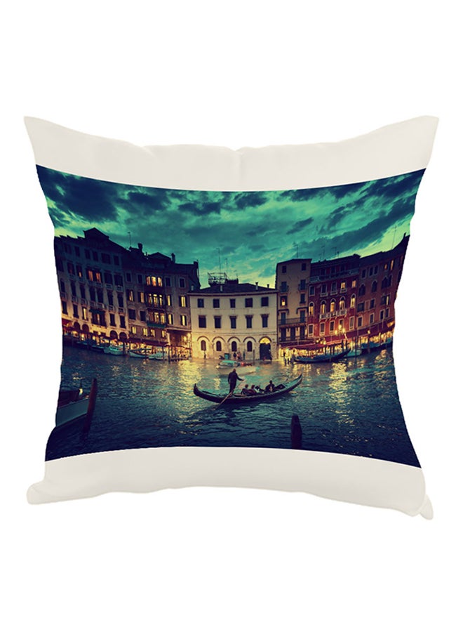 Decalac Venice Painting Printed Pillow Multicolour 40 x 40cm