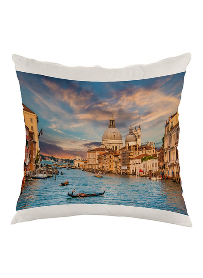 Painting Venice Printed Pillow Multicolour 40 x 40cm
