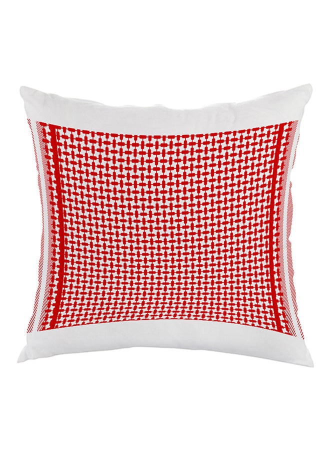 Decalac Printed Aerohevan Pillow Red/White 40x40cm