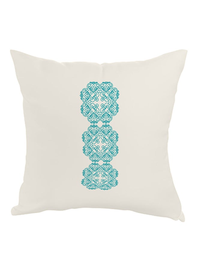 Printed Aerohaven Pillow White/Green 40x40cm