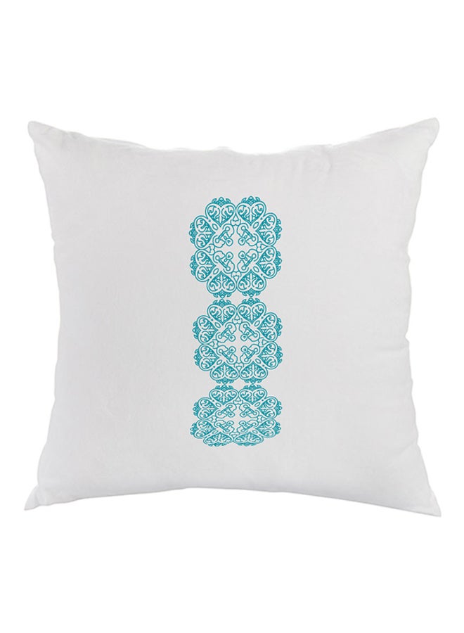 ديكالاك وسادة آيروهافن بطبعة أبيض/أخضر 40x40سم