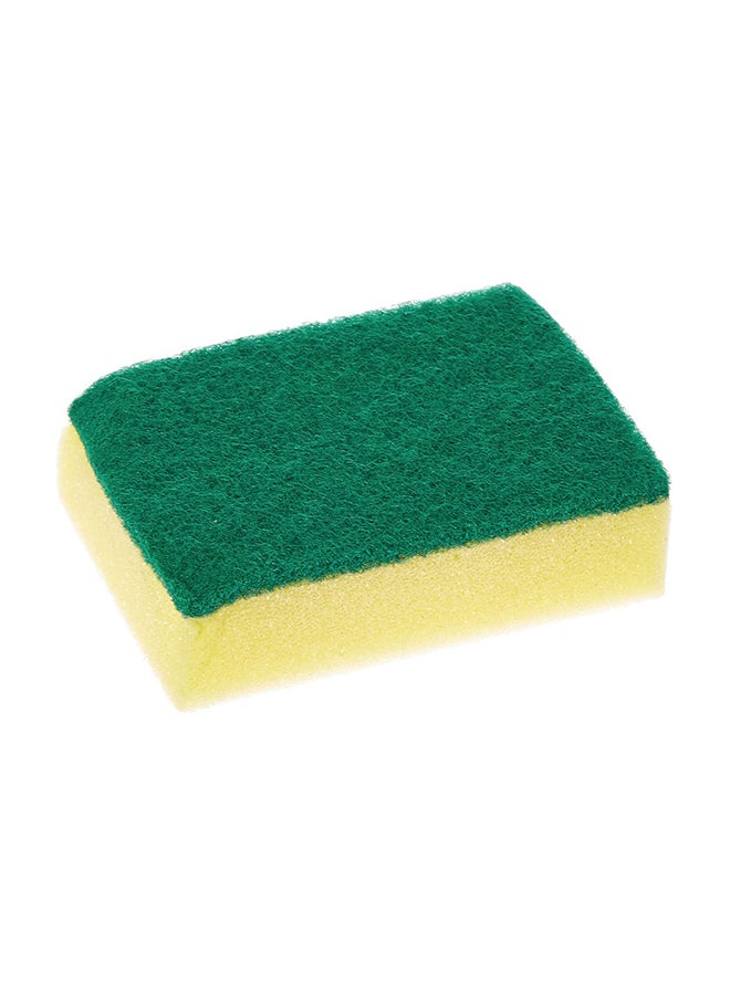 5-Piece Classic Nail Saver Sponge Green/Yellow 10x15centigram - Image 2