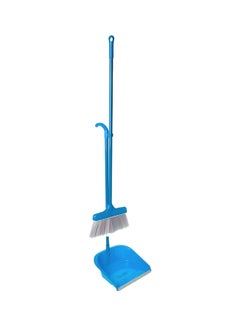 Long Handle Dustpan With Broom Blue 2meter