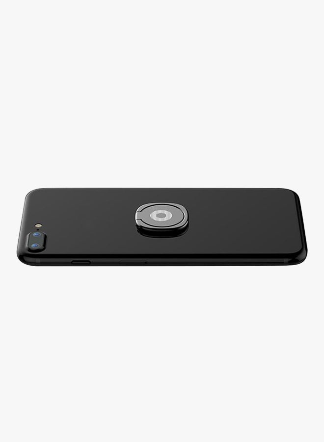 Generic 360 Rotation Finger Ring Stand Phone Holder Black  - Image 3